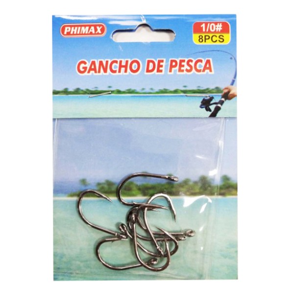 ΑΓΚΙΣΤΡΙΑ ΨΑΡΕΜΑΤΟΣ 1/0# 8PCS